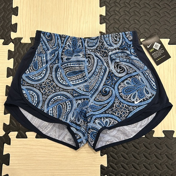 nike tempo paisley shorts